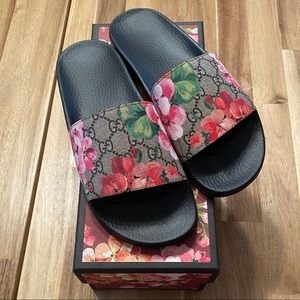 GG Blooms Supreme slide sandals